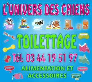 L'UNIVERS DES CHIENS Fitz-James, Toiletteur d'animaux de compagnie
