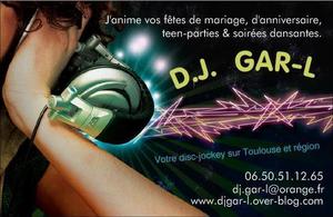 DJ GAR-L Mons, Animateur - speaker, Autre prestataire de sports, loisirs et divertissements