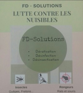 FD-Solutions  Annœullin, Entreprise de désinfection, désinsectisation et dératisation