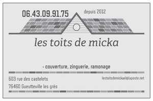 les toits de micka Gueutteville-les-Grès, Couvreur