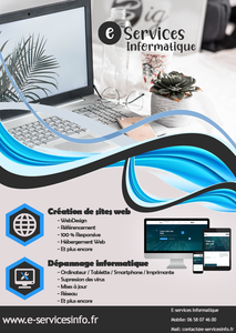 E-services Informatique Aubin-Saint-Vaast, Webmaster, Assistant informatique et internet à domicile