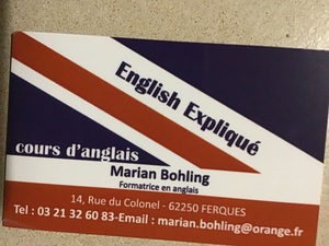 Marian Bohling         ENGLISH EXPLIQUE Ferques, Formateur
