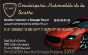 Conciergerie Automobile de la Sarthe Ruillé-en-Champagne, Autre prestataire de services aux entreprises, Expert automobiles