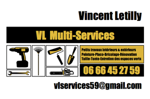 VL Multi-Services Lille, Prestataire de petits travaux de bricolage, Jardinier
