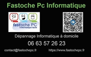 Fastoche Pc Informatique Vern-sur-Seiche, Assistant informatique et internet à domicile, Réparateur d'ordinateurs et d'équipements de communication