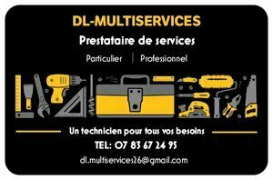 DL-multiservices Châteauneuf-sur-Isère, Electricien, Prestataire de petits travaux de bricolage