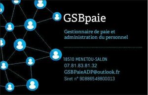 GSBPaie Menetou-Salon, Prestataire de services administratifs divers