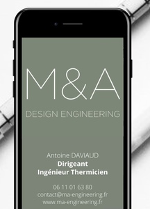 M&A Design engineering  Mougins, Ingénieur thermicien