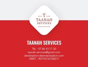 Taanah Services Frépillon, Entreprise de désinfection, désinsectisation et dératisation