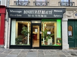 Salon de massage - BONHEUR ET BEAUTE Paris 8, Professionnel indépendant