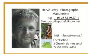 Hervé Leray Trébeurden, Photographe d'art, Formateur