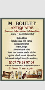 Boulet antiquaire père et fils  Champagne-au-Mont-d'Or, Professionnel indépendant
