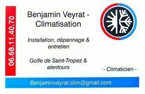 Benjamin Veyrat Climatisation  Le Plan-de-la-Tour, Professionnel indépendant