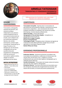 A. OFFICE GESTION WEB - Armelle TATEOSSIAN Flins-sur-Seine, Transcripteur, Autre prestataire de services aux entreprises, Professionnel indépendant