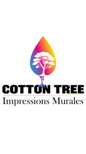 Cotton Tree Impressions Murales Labastidette, Décorateur, Peintre en bâtiment