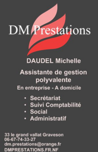 DM PRESTATIONS Graveson, Secrétaire à domicile