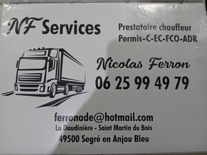 Ferron nicolas  Saint-Martin-du-Bois, Chauffeur