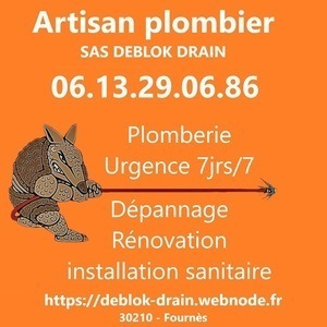 DEBLOK DRAIN Fournès, Professionnel indépendant