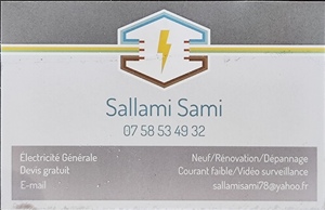 Sallami  Nice, Electricien