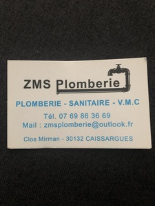 ZMSPLOMBERIE  Caissargues, Plombier