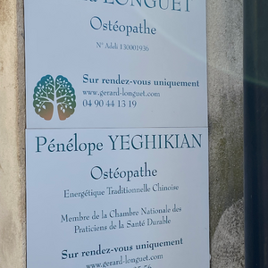 Pénélope Yeghikian Ostéopathe Pertuis, Professionnel indépendant