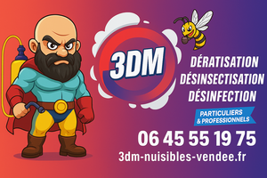 3dm Moutiers-les-Mauxfaits, Professionnel indépendant
