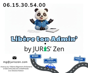 Libère Ton Admin' by Juris'Zen Châlons-en-Champagne, Prestataire de services administratifs divers, Secrétaire à domicile