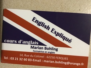 Marian Bohling         ENGLISH EXPLIQUE Ferques, Formateur