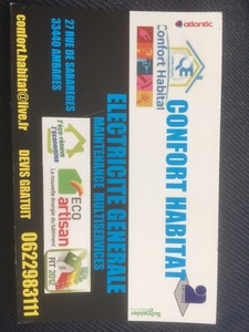 Confort habitat  Ambarès-et-Lagrave, Electricien