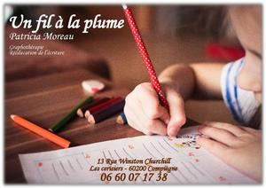 Un fil à la plume - Patricia Moreau Clairoix, Graphologue