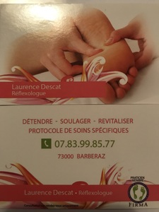 Laurence Descat Chambéry, Réflexologue