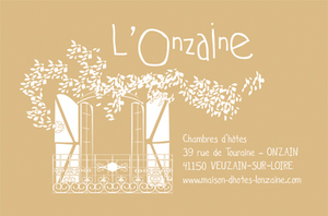 MAISON D'HÔTES L'ONZAINE Onzain, Prestataire de chambre d'hôtes et maison d’hôtes