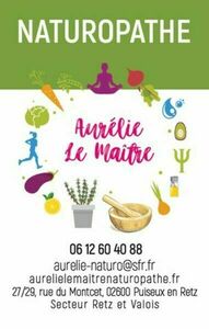 Aurélie Le Maître Naturopathe Puiseux-en-Retz, Naturopathe