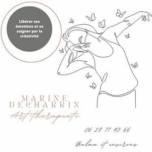 Marine de Charrin Balma, Art therapeute, Psychothérapeute
