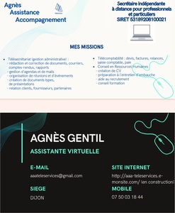 AAA TELESERVICES Dijon, Autre prestataire administratif, juridique ou comptable