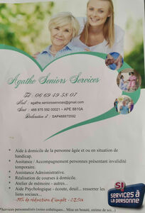 AGATHE SENIORS SERVICES  Saint-Nexans, Autre prestataire de services à la personne