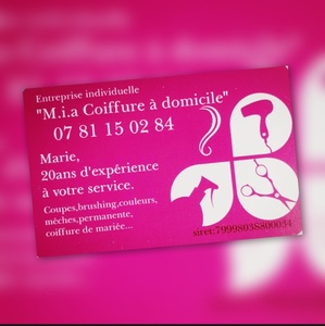 M.I.A coiffure à domicile  Évreux, Coiffeurs à domicile