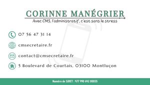 EIRL CORINNE MANEGRIER Montluçon, Autre prestataire administratif, juridique ou comptable