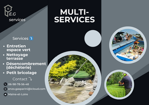 EG SERVICE Montjean-sur-Loire, Jardinier, Paysagiste, Peintre en bâtiment