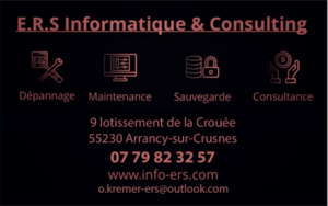 E.R.S Informatique & Consulting Arrancy-sur-Crusne, Professionnel indépendant, Conseiller d'entreprise