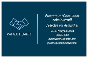 VALTER DOS SANTOS DUARTE Noisy-le-Grand, Prestataire de services administratifs divers