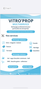 Vitro’Prop Outreau, Agent de nettoyage industriel