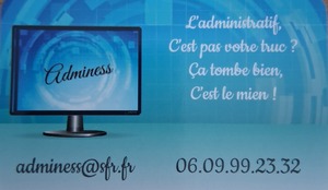Adminess Cagny, Autre prestataire administratif, juridique ou comptable