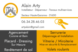 Alain ARTY Multiservices Saint-Élix-le-Château, Menuisier, Coordinateur de travaux