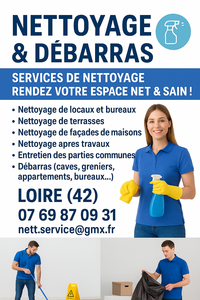 Nettoyage et Débarras Express fr L'Étrat, Agent de nettoyage industriel