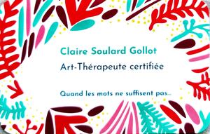 Claire Soulard Gollot Porchères, Art therapeute
