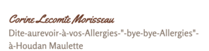 Corine Lecomte Morisseau Bazainville, Professionnel indépendant