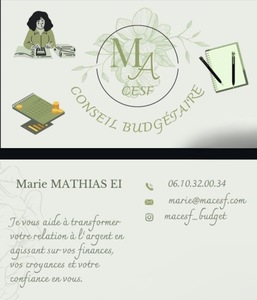 Marie MATHIAS EI Montbrison, Conseiller financier